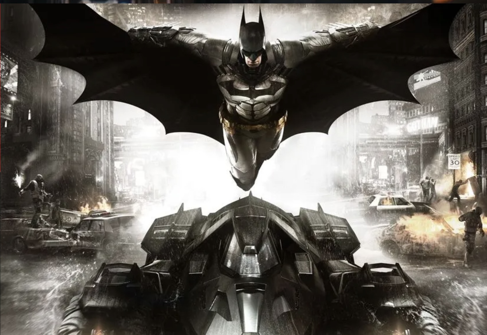 DC, Warner Bros. and Rocksteady's Batman: Arkham Knight.